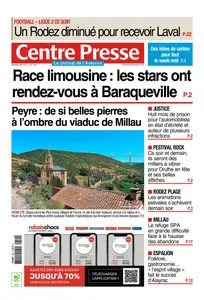 Centre Presse Aveyron - 22 Août 2025