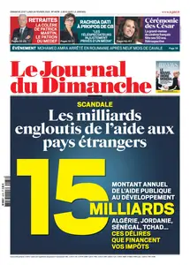 Le Journal du dimanche N.4076 - 23 Février 2025