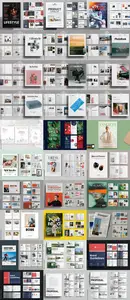 30 Indesign Templates Bundle 37