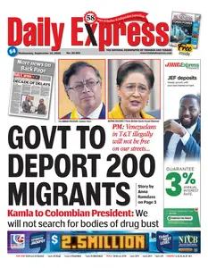 Trinidad & Tobago Daily Express - 10 September 2025