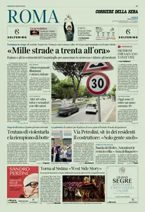 Corriere della Sera Roma - 5 Giugno 2025