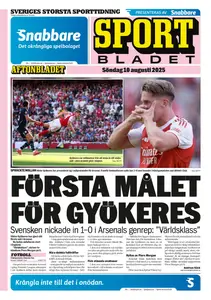 Sportbladet - 10 Augusti 2025