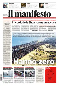 il Manifesto - 28 Gennaio 2025