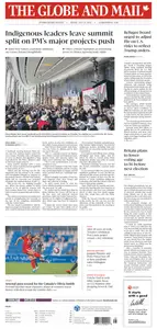 The Globe and Mail - July 18, 2025