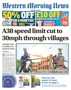 Western Morning News - 8 August 2025