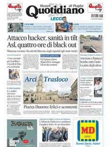 Quotidiano di Puglia Lecce - 18 Ottobre 2025