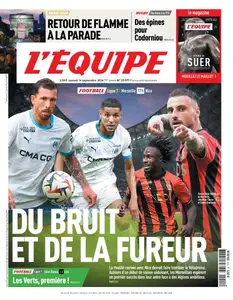 L’equipe du Samedi 14 Septembre 2024