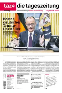 taz die tageszeitung  - 24 Januar 2025