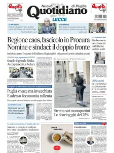 Quotidiano di Puglia Lecce - 4 Gennaio 2025