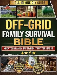 The Off-Grid Family Survival Bible: The All-in-One DIY Guide with Field-Tested, Step-by-Step Projects to Keep Your Family