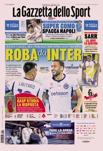 La Gazzetta dello Sport - 31 Agosto 2026