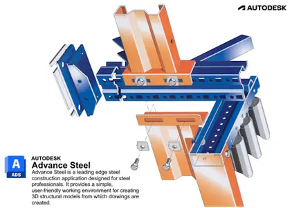 Autodesk Advance Steel 2027.0.1 with LPs & Extensions