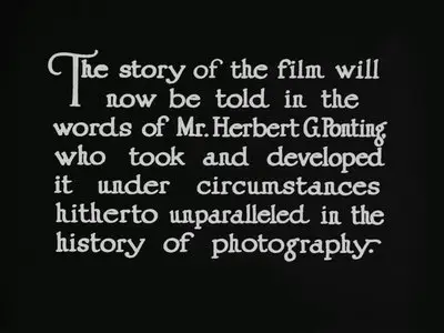 The Great White Silence (1924)