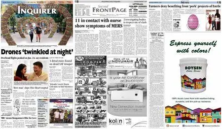 Philippine Daily Inquirer – February 14, 2015