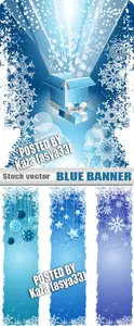 Blue banner