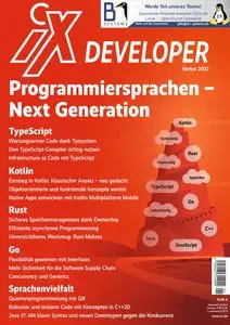 iX-Redaktion - iX Developer Programmiersprachen – Next Generation 2022