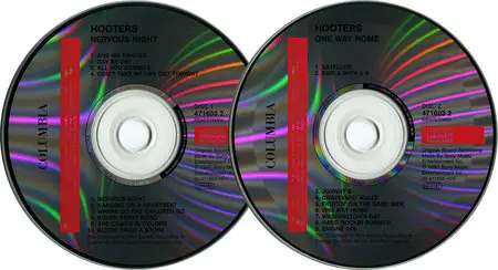 Hooters - Nervous Night & One Way Home (1994) 2CDs