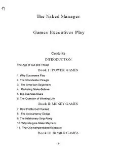 The Naked Management - Games Executives Play