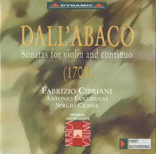 Dall'Abaco - Sonatas for Violin & Continuo, Op. 1 (1708)