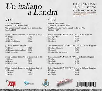 Giuliano Carmignola, Riccardo Doni, Accademia Dell'Annunciata - Felice Giardini: Un italiano a Londra (2017)