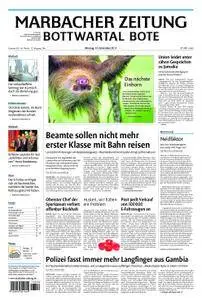 Marbacher Zeitung - 13. November 2017