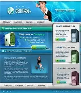 TemplateMonster Template 2239 Hosting - COMPLETE
