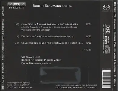 Robert Schumann - Complete Works For Violin And Orchestra (2011) {Hybrid-SACD // EAC Rip} 