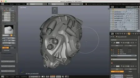 Modeling a Sci-Fi Helmet in Blender (2014)