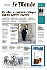 Le Monde du Vendredi 12 Octobre 2018