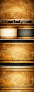 Vintage Backgrounds with Frames