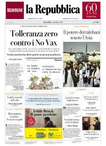 la Repubblica - 1 Settembre 2021