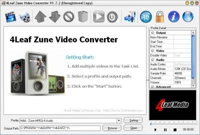 Zune Video Converter 1.7.2