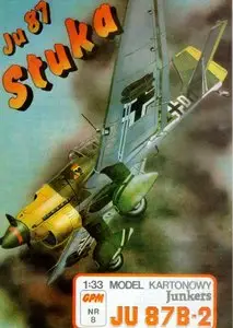 Model Kartonowy №8 - Junkers Ju-87B-2