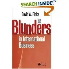  Blunders in International Business