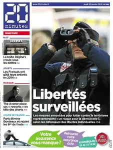 20 Minutes - 22 Janvier 2015