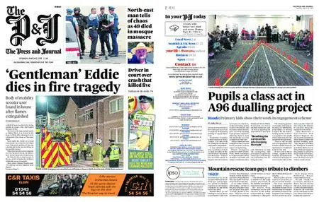 The Press and Journal Moray – March 16, 2019