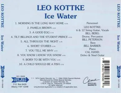 Leo Kottke - Ice Water (1974) {One Way Records S21-18458 rel 1996}