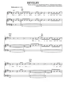 Revelry - Kings of Leon (Piano-Vocal-Guitar)
