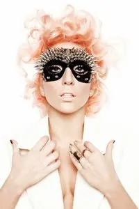Lady Gaga by Max Abadian for Flare December 2009