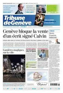 Tribune de Genève du 02 Décembre 2016