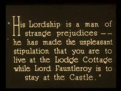 Little Lord Fauntleroy (1921)