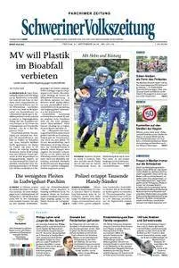 Schweriner Volkszeitung Parchimer Zeitung - 21. September 2018