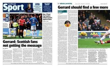 The Herald Sport (Scotland) – April 08, 2019