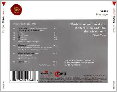 Riga Philharmonic Orchestra, Kriss Rusmanis - Peteris Vasks: Message (2004) Re-Up