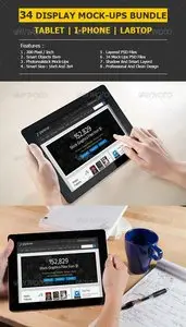 GraphicRiver Bundle - Responsive Displays Mock-Ups