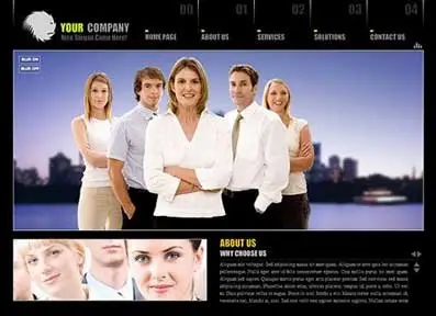 Full Flash Business Site