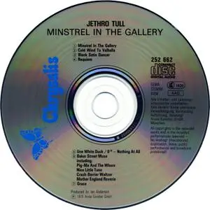 Jethro Tull - Minstrel In The Gallery (1975) {1987, Reissue}