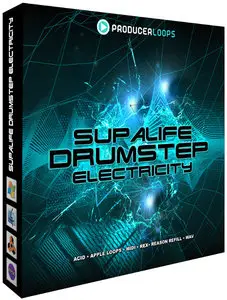 Producer Loops Supalife Drumstep Electricity Vol 1