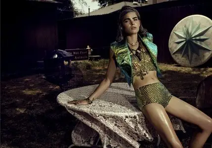 Bambi Northwood-Blyth by Jacques Olivar for Marie Claire Italia October 2012