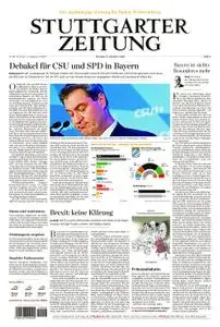Stuttgarter Zeitung Kreisausgabe Göppingen - 15. Oktober 2018